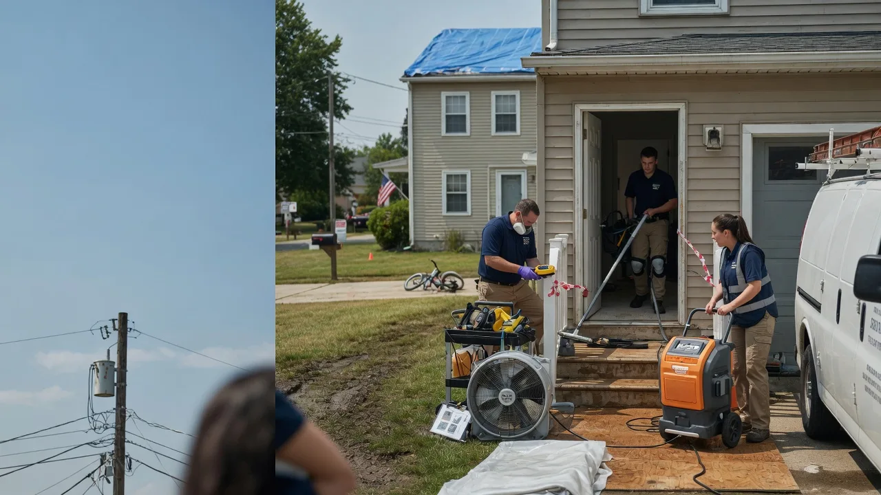 Water Damage Repair in Hurricane, WV near me